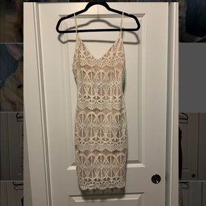 White/Cream Lace Dress